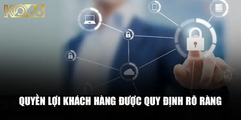 Quyền lợi khách hàng được quy định trong chính sách bảo mật