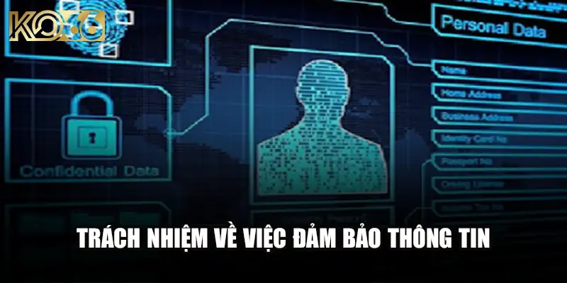 Trách nhiệm của người chơi trong việc đảm bảo thông tin